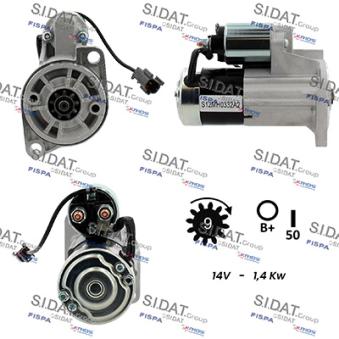Démarreur SIDAT OEM 233001Q711A Démarreur SIDAT OEM 233001Q711A