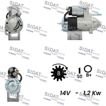 Démarreur SIDAT OEM 3610037210