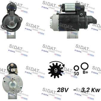 Démarreur SIDAT [S24BH0004A2]