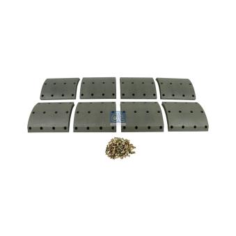 Kit de garnitures de frein, frein à tambour DT OEM 551029