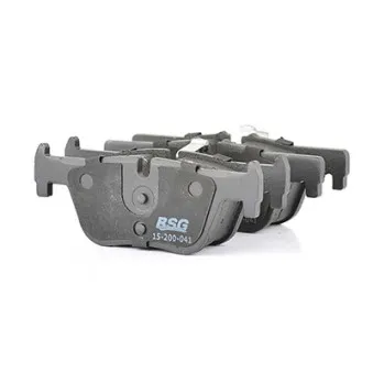 Jeu de 4 plaquettes de frein arrière BSG OEM 34206873094