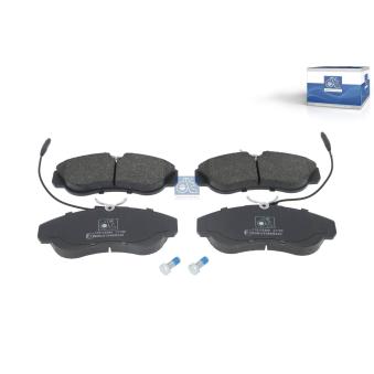 Jeu de 4 plaquettes de frein avant DT OEM 9945810