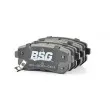BSG BSG 40-200-001 - Jeu de 4 plaquettes de frein arrière