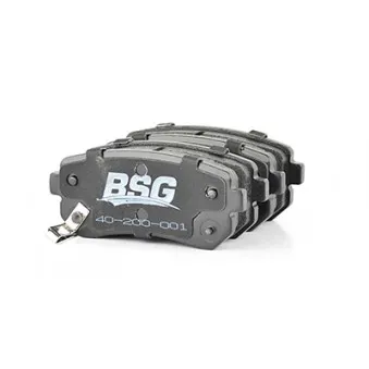 BSG BSG 40-200-001 - Jeu de 4 plaquettes de frein arrière