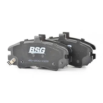 Jeu de 4 plaquettes de frein avant BSG OEM 581012DA50