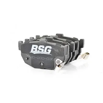 BSG BSG 40-200-036 - Jeu de 4 plaquettes de frein arrière