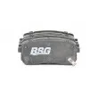 BSG BSG 40-200-039 - Jeu de 4 plaquettes de frein arrière