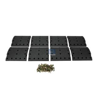 Kit de garnitures de frein, frein à tambour DT OEM 1522138