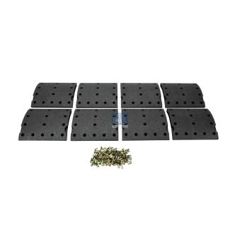 Kit de garnitures de frein, frein à tambour DT OEM 270837