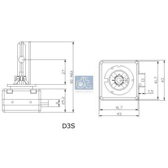 Ampoule, projecteur principal DT OEM LR009163 Ampoule, projecteur principal DT OEM LR009163