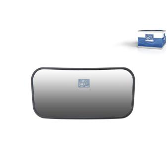 Verre à miroir, grand rétroviseur DT 4.71071 pour ABARTH PUNTO 311 CDI - 114cv