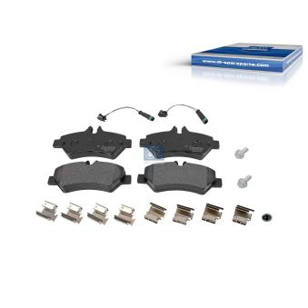 Jeu de 4 plaquettes de frein arrière DT OEM 77364744 Jeu de 4 plaquettes de frein arrière DT OEM 77364744