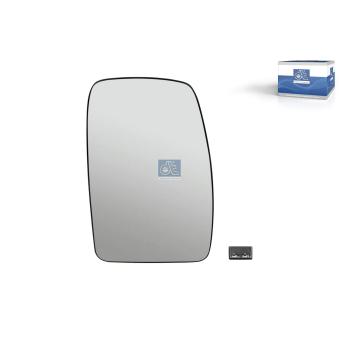 Verre de rétroviseur, rétroviseur extérieur DT [6.75114]