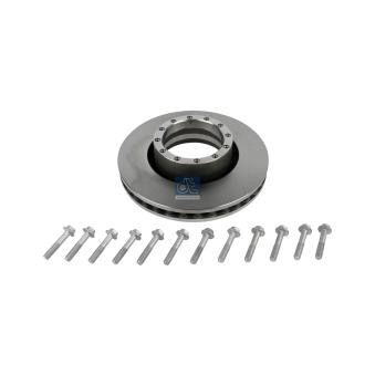 Jeu de 2 disques de frein avant DT OEM 7180111