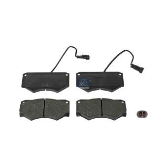 Jeu de 4 plaquettes de frein avant DT OEM 1906430