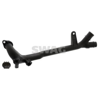 Bride de liquide de refroidissement SWAG 10 10 0548 pour MERCEDES-BENZ CLASSE E E 200 Kompressor - 184cv