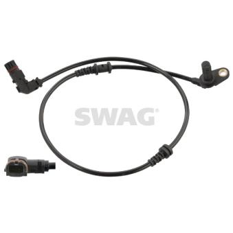 Capteur, vitesse de roue avant gauche SWAG OEM 2125400117