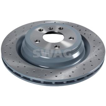 Jeu de 2 disques de frein arrière SWAG OEM A1664230412