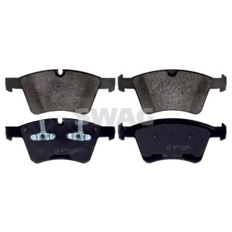 Jeu de 4 plaquettes de frein avant SWAG 10 11 6135 pour MERCEDES-BENZ CLASSE GL GL 320 CDI - 224cv