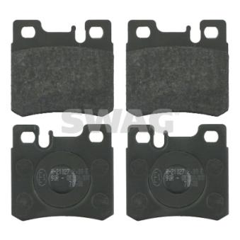 Jeu de 4 plaquettes de frein arrière SWAG 10 91 6153 pour OPEL SINTRA E Evolution II 2.5 - 235cv