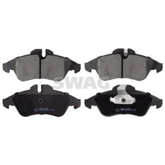 Jeu de 4 plaquettes de frein avant SWAG OEM 05135895AA