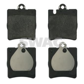Jeu de 4 plaquettes de frein arrière SWAG OEM A0024205220