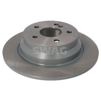 Jeu de 2 disques de frein arrière SWAG OEM A0004231012