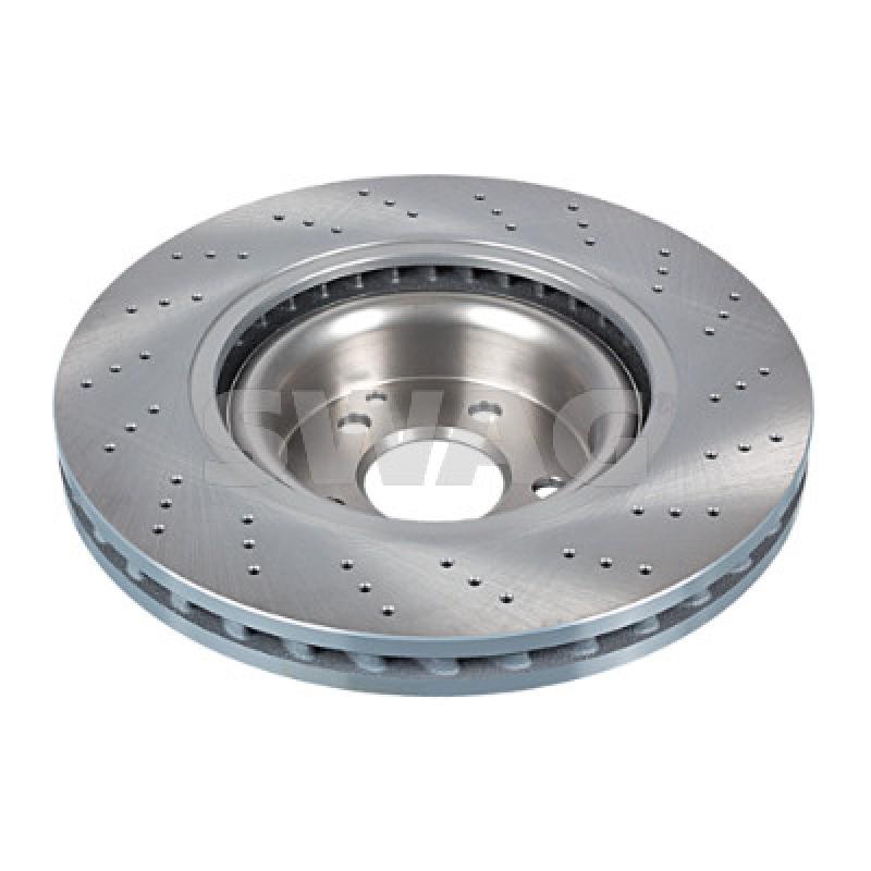 Jeu de 2 disques de frein avant SWAG 10 92 6406 - Visuel 1