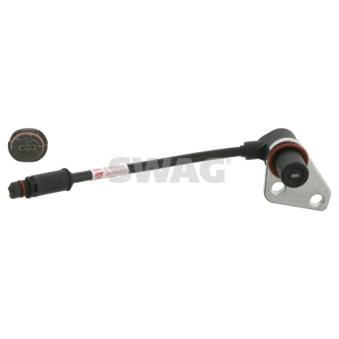 Capteur, vitesse de roue avant droit SWAG OEM 1295400917