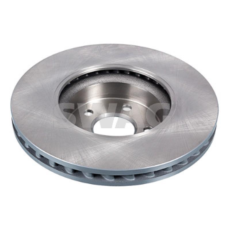 Jeu de 2 disques de frein avant SWAG 10 93 0551 - Visuel 1