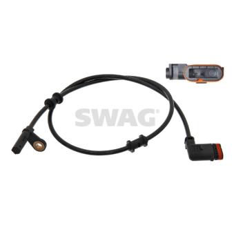 Capteur, vitesse de roue arrière gauche SWAG OEM A1715400117