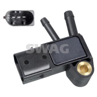 Capteur, pression des gaz échappement SWAG [10 94 3587]