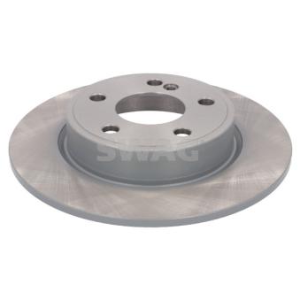 Jeu de 2 disques de frein arrière SWAG OEM 2464230012