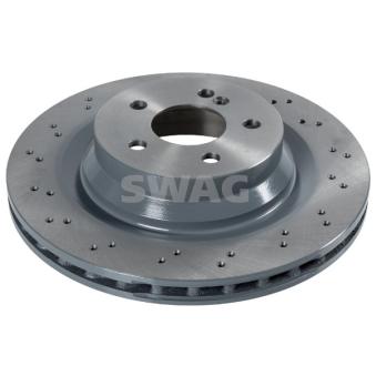 Jeu de 2 disques de frein arrière SWAG OEM 2114231012