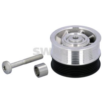 Poulie renvoi/transmission, courroie trapézoïdale à nervures SWAG OEM A1132020319