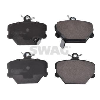 Jeu de 4 plaquettes de frein avant SWAG OEM A4514210010