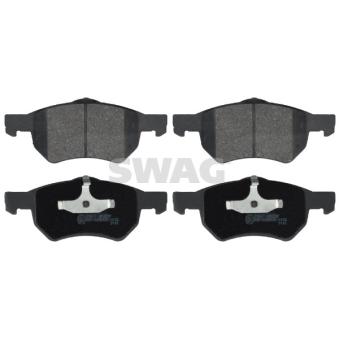 Jeu de 4 plaquettes de frein avant SWAG OEM 05072216AASK1