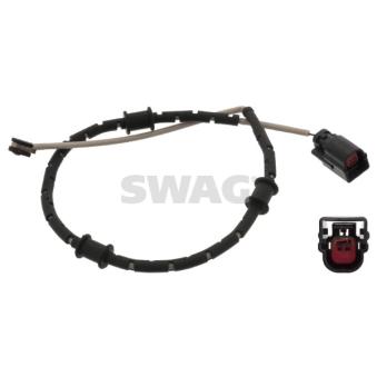 Contact d'avertissement, usure des plaquettes de frein SWAG 15 94 7375 pour JAGUAR XK 5.0 V8 - 385cv