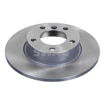 Jeu de 2 disques de frein avant SWAG OEM 34111160673