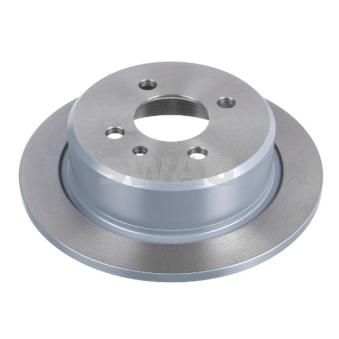 Jeu de 2 disques de frein arrière SWAG 20 90 4091 pour BMW Série 3 324d - 86cv