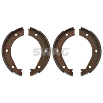 Jeu de mâchoires de frein, frein de stationnement SWAG OEM 34411155523