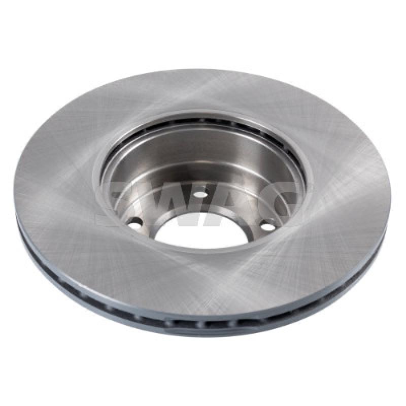 Jeu de 2 disques de frein avant SWAG 20 91 0753 - Visuel 1