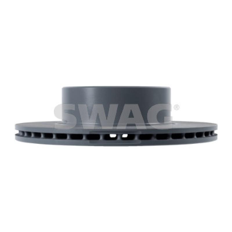 Jeu de 2 disques de frein avant SWAG 20 91 0753 - Visuel 2