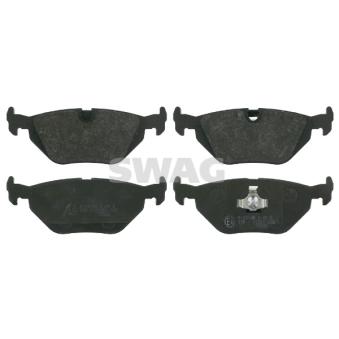 Jeu de 4 plaquettes de frein arrière SWAG OEM SFP100520