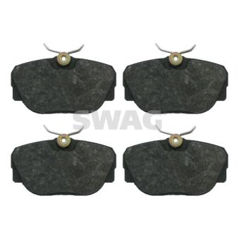 Jeu de 4 plaquettes de frein avant SWAG OEM 34111156898