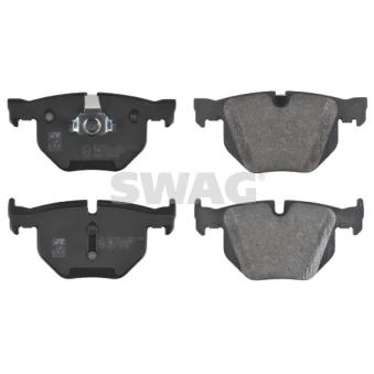 Jeu de 4 plaquettes de frein arrière SWAG OEM 34216776937