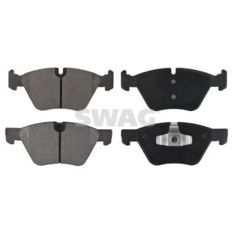 Jeu de 4 plaquettes de frein avant SWAG OEM 34116777772