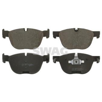 Jeu de 4 plaquettes de frein avant SWAG 20 91 6729 pour DACIA SPRING xDrive30d - 235cv