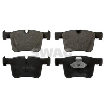 Jeu de 4 plaquettes de frein avant SWAG OEM 34116798978