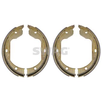 Jeu de mâchoires de frein, frein de stationnement SWAG 20 92 3851 pour ALFA ROMEO MITO 3.0sd - 286cv